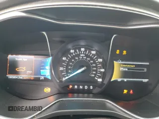 2017 Ford Fusion SE with VIN 3FA6P0HD3HR215984, listed as a Copart auction lot 44459915 with 60,954 mi miles and Salvage Title. Bid and sale history available at DreamBid. Image 9.