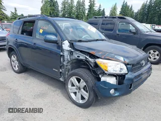 2008 Toyota RAV4 Sport with VIN JTMBD32V086063096, listed as a IAAI auction lot 42664503 with 255,415 mi miles and . Bid and sale history available at DreamBid. Image 1.