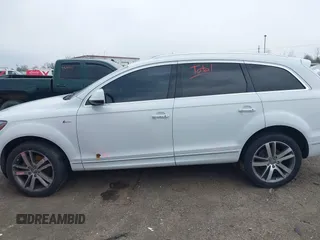 2015 Audi Q7 Premium Plus with VIN WA1LGAFE7FD030822, listed as a IAAI auction lot 41957888 with 116,476 mi miles and . Bid and sale history available at DreamBid. Image 14.
