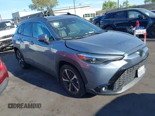 2023 Toyota Corolla Cross Hybrid S with VIN 7MUFBABGXPV002260, listed as a IAAI auction lot 42328485 with Not provided miles and . Bid and sale history available at DreamBid. Image 1.
