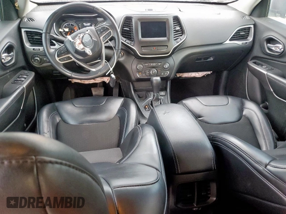 2019 Jeep Cherokee Latitude Plus with VIN 1C4PJLLB8KD176655, listed as a Copart auction lot 63762115 with 111,973 mi miles and Salvage title. Bid and sale history available at DreamBid. Image 8.