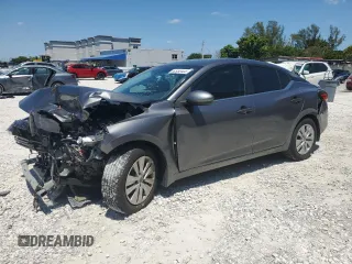 2024 Nissan Sentra S with VIN 3N1AB8BV4RY208717, listed as a Copart auction lot 52950405 with 8,414 mi miles and Non Repairable. Bid and sale history available at DreamBid. Image 1.
