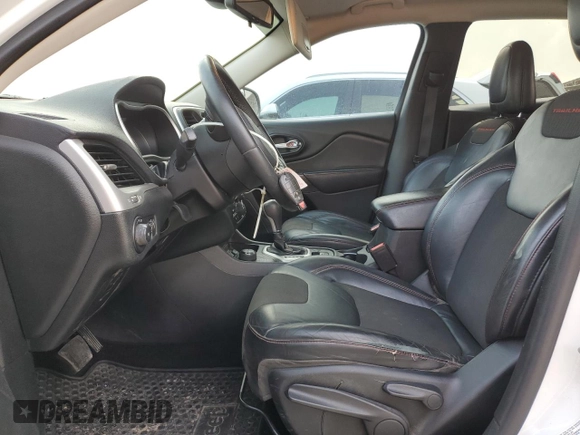 2014 Jeep Cherokee Trailhawk with VIN 1C4PJMBS3EW294676, listed as a Copart auction lot 47652335 with 161,663 mi miles and Salvage Title. Bid and sale history available at carsss.com. Image 7.