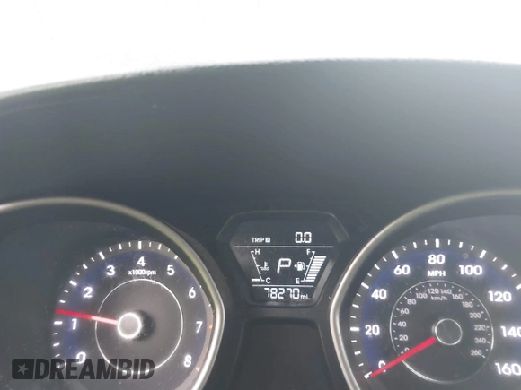 2014 Hyundai Elantra SE with VIN 5NPDH4AE0EH484502, listed as a IAAI auction lot 40640232 with 78,270 mi miles and . Bid and sale history available at DreamBid. Image 15.