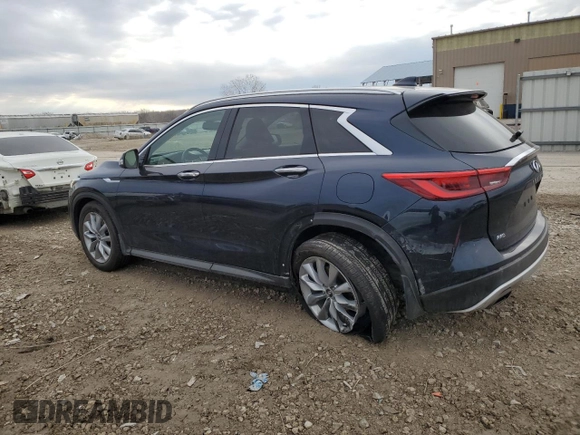 2019 Infiniti QX50 Pure z VIN 3PCAJ5M33KF146271, wystawiony jako Copart lot #86974254 z przebiegiem 56 258 mil mil oraz Szkoda całkowita • Salvage title. Historia ofert i sprzedaży dostępna na DreamBid. Obrazek 2.