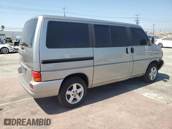 1999 Volkswagen EuroVan GLS с VIN WV2KH2705XH017697, выставлен на аукционе Copart как лот 69303664 с пробегом 156 811 миль миль и Списание • Salvage title. История ставок и продаж доступна на DreamBid. Изображение 3.