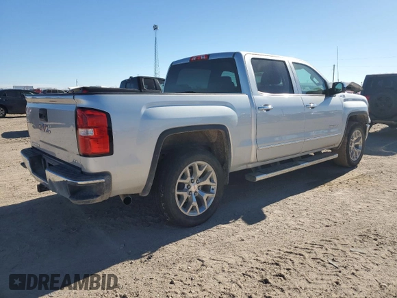 2015 GMC Sierra 1500 SLT with VIN 3GTU2VEC5FG246591, listed as a Copart auction lot 82916374 with 93,624 mi miles and Salvage Title. Bid and sale history available at DreamBid. Image 3.