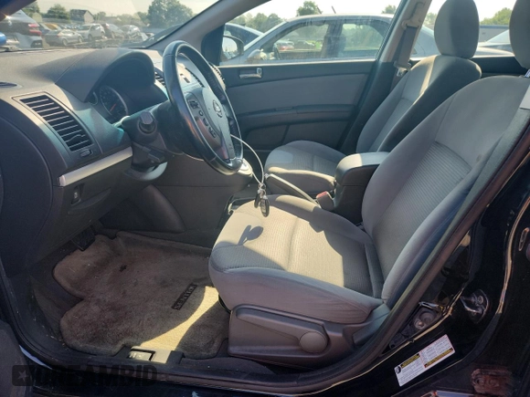 2012 Nissan Sentra 2.0 with VIN 3N1AB6APXCL673286, listed as a Copart auction lot 63262685 with 145,761 mi miles and Clean title. Bid and sale history available at DreamBid. Image 7.