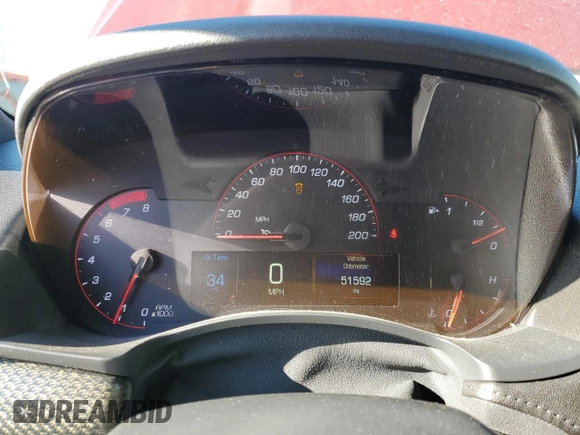 2016 Cadillac ATS-V z VIN 1G6AN1RY8G0100588, wystawiony jako Copart lot #82318944 z przebiegiem 51 592 mil mil oraz Tytuł czysty. Historia ofert i sprzedaży dostępna na DreamBid. Obrazek 9.