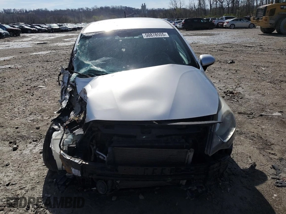 2013 Kia Rio LX with VIN KNADM4A30D6152074, listed as a Copart auction lot 50878555 with 152,559 mi miles and Salvage Title. Bid and sale history available at carsss.com. Image 5.