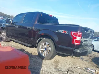 2018 Ford F-150 XL with VIN 1FTEW1C50JFA26307, listed as a IAAI auction lot 41091268 with 129,012 mi miles and . Bid and sale history available at DreamBid. Image 3.
