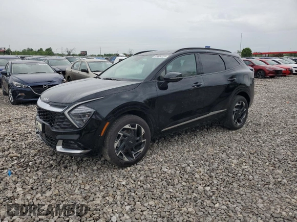 2024 Kia Sportage SX-Prestige with VIN 5XYK5CDF0RG201091, listed as a Copart auction lot 55604155 with 37,563 mi miles and Salvage title. Bid and sale history available at DreamBid. Image 1.