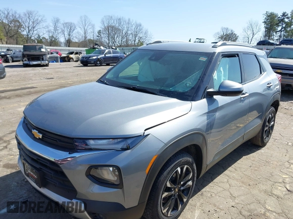 2023 Chevrolet TrailBlazer LT with VIN KL79MPS22PB043642, listed as a IAAI auction lot 41754542 with 53,873 mi miles. Bid and sale history available at carsss.com. Image 17.