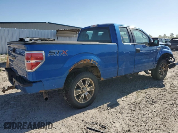 2014 Ford F-150 XL with VIN 1FTFX1EF0EFB59517, listed as a Copart auction lot 52318065 with 203,181 mi miles and Clean title. Bid and sale history available at DreamBid. Image 3.