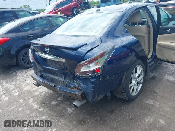 2012 Nissan Maxima SV with VIN 1N4AA5AP8CC837548, listed as a IAAI auction lot 42440752 with 179,693 mi miles and . Bid and sale history available at DreamBid. Image 6.
