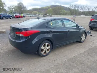 2013 Hyundai Elantra Limited PZEV with VIN 5NPDH4AE6DH280317, listed as a IAAI auction lot 42070870 with 107,063 mi miles. Bid and sale history available at carsss.com. Image 4.