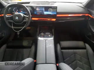 2025 BMW 5 Series 540i xDrive with VIN WBA63FJ08SCU11311, listed as a Copart auction lot 43818665 with 3,408 mi miles and Clean Title. Bid and sale history available at carsss.com. Image 8.