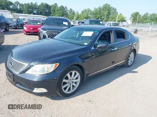 2007 Lexus LS 460 with VIN JTHBL46F975051429, listed as a IAAI auction lot 42609494 with 229,424 mi miles and . Bid and sale history available at DreamBid. Image 16.