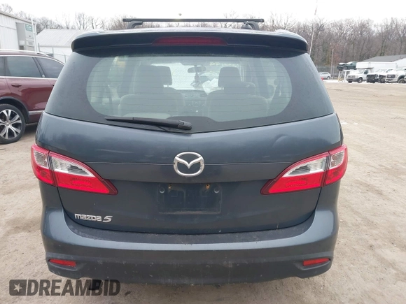 2012 Mazda 5 Touring with VIN JM1CW2CL6C0107233, listed as a IAAI auction lot 41332199 with 130,428 mi miles and . Bid and sale history available at DreamBid. Image 16.