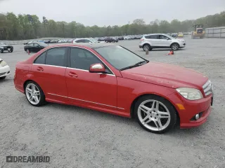 2009 Mercedes-Benz C-Class 3.0L Sport with VIN WDDGF54X49F233221, listed as a Copart auction lot 51239705 with 171,756 mi miles and Salvage Title. Bid and sale history available at carsss.com. Image 4.