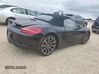 2013 Porsche Boxster S with VIN WP0CB2A86DS134111, listed as a Copart auction lot 74255514 with 0 mi miles and Salvage Title. Bid and sale history available at carsss.com. Image 3.