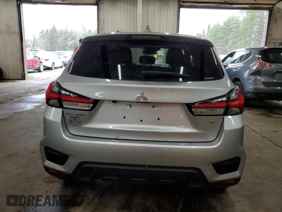 2020 Mitsubishi Outlander Sport ES 2.0 with VIN JA4AR3AU1LU024649, listed as a Copart auction lot 54985005 with 83,859 mi miles and Salvage Title. Bid and sale history available at carsss.com. Image 6.