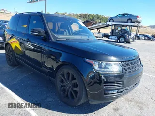 2017 Land Rover Range Rover with VIN SALGS2FE9HA347512, listed as a IAAI auction lot 41616415 with 53,913 mi miles and . Bid and sale history available at DreamBid. Image 1.