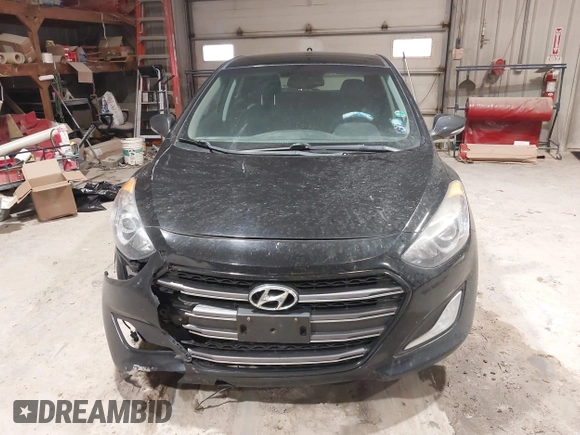 2016 Hyundai Elantra GT with VIN KMHD35LH2GU266352, listed as a IAAI auction lot 41754614 with 155,650 mi miles. Bid and sale history available at carsss.com. Image 12.