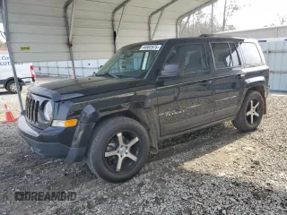 2017 Jeep Patriot Sport with VIN 1C4NJPBA7HD166294, listed as a Copart auction lot 44002975 with 180,502 mi miles and Salvage Title. Bid and sale history available at carsss.com. Image 1.