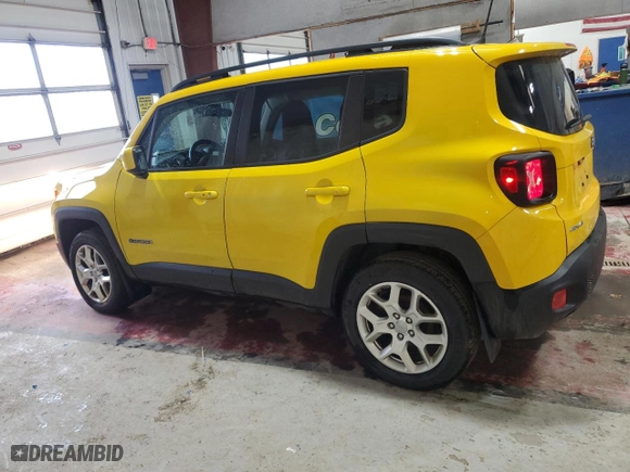 2018 Jeep Renegade Latitude with VIN ZACCJBBB6JPH50728, listed as a Copart auction lot 51365305 with 79,492 mi miles and Salvage Title. Bid and sale history available at carsss.com. Image 2.