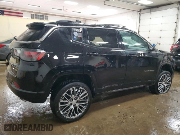 2022 Jeep Compass Limited с VIN 3C4NJDCB9NT194903, выставлен на аукционе Copart как лот 62277765 с пробегом 25 867 миль миль и На запчасти • Non repairable. История ставок и продаж доступна на DreamBid. Изображение 3.