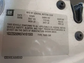 2007 Pontiac G6 G6 z VIN 1G2ZG58N974161583, wystawiony jako IAAI lot #42170130 z przebiegiem 178 879 mil mil oraz . Historia ofert i sprzedaży dostępna na DreamBid. Obrazek 9.