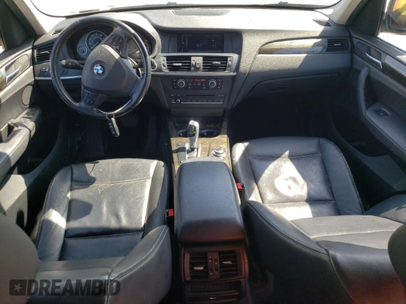 2011 BMW X3 28i with VIN 5UXWX5C50BL708615, listed as a Copart auction lot 46101255 with 132,410 mi miles and Salvage Title. Bid and sale history available at carsss.com. Image 8.