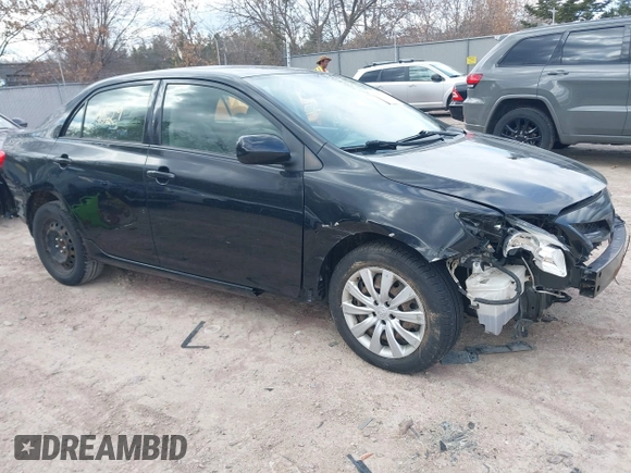 2012 Toyota Corolla L with VIN JTDBU4EE8C9180465, listed as a IAAI auction lot 41861829 with 163,631 mi miles. Bid and sale history available at carsss.com. Image 1.