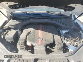 2017 Mercedes-Benz GLE 63 S AMG with VIN 4JGDA7FB6HA831231, listed as a Copart auction lot 76630384 with 98,655 mi miles and Salvage title. Bid and sale history available at DreamBid. Image 12.