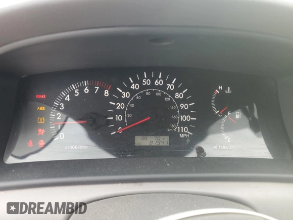 2006 Toyota Corolla CE with VIN 1NXBR30E46Z746010, listed as a Copart auction lot 51462865 with 81,941 mi miles and Salvage Title. Bid and sale history available at DreamBid. Image 9.