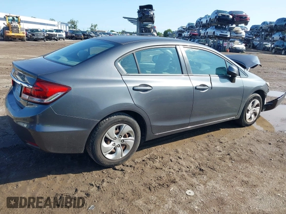 2013 Honda Civic LX z VIN 19XFB2F54DE041313, wystawiony jako IAAI lot #42414409 z przebiegiem 124 401 mil mil oraz . Historia ofert i sprzedaży dostępna na DreamBid. Obrazek 4.