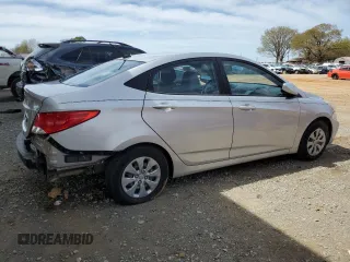 2016 Hyundai Accent SE with VIN KMHCT4AE3GU059337, listed as a Copart auction lot 50204645 with 75,961 mi miles and Salvage Title. Bid and sale history available at carsss.com. Image 3.