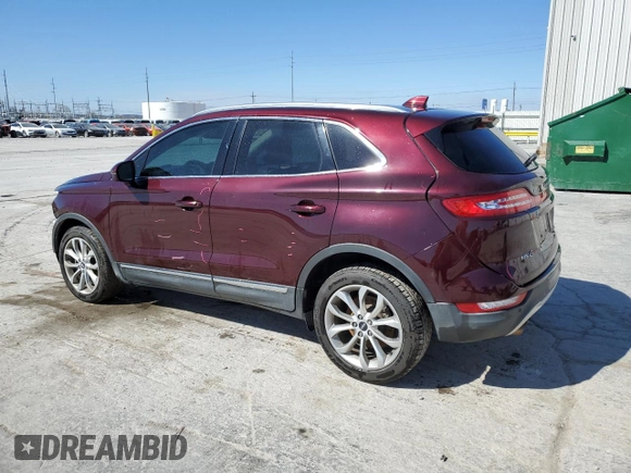 2017 Lincoln MKC Select with VIN 5LMTJ2DH0HUL13018, listed as a Copart auction lot 48191725 with 100,520 mi miles and Salvage title. Bid and sale history available at DreamBid. Image 2.
