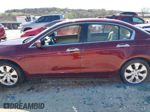 2009 Honda Accord EX-L with VIN 1HGCP36869A038042, listed as a IAAI auction lot 41850876 with 182,927 mi miles and . Bid and sale history available at DreamBid. Image 15.
