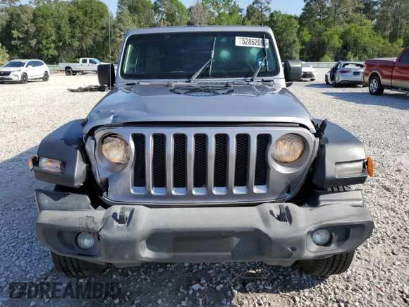 2018 Jeep Wrangler Unlimited Sport S z VIN 1C4HJXDG3JW120485, wystawiony jako Copart lot #52862065 z przebiegiem 55 853 mil mil oraz Szkoda całkowita • Salvage title. Historia ofert i sprzedaży dostępna na DreamBid. Obrazek 5.