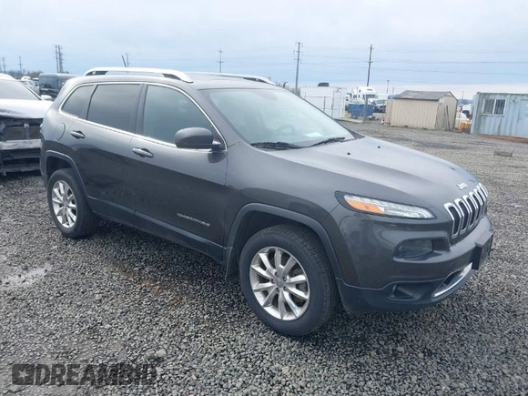 2015 Jeep Cherokee Limited with VIN 1C4PJMDS5FW550282, listed as a IAAI auction lot 41796297 with 96,374 mi miles and . Bid and sale history available at DreamBid. Image 1.