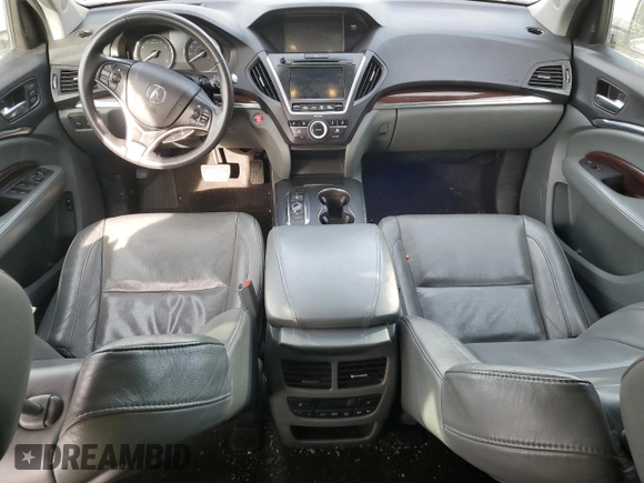 2016 Acura MDX w/Advance with VIN 5FRYD4H97GB043228, listed as a Copart auction lot 87448574 with 71,018 mi miles and Salvage Title. Bid and sale history available at carsss.com. Image 8.