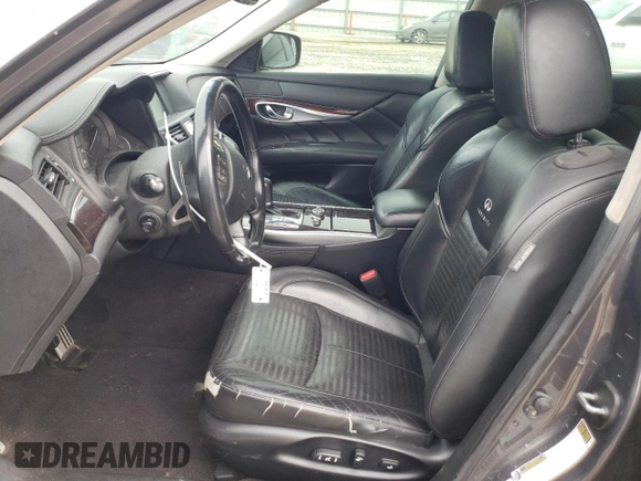 2012 Infiniti M37 with VIN JN1BY1AP1CM334623, listed as a Copart auction lot 88463105 with 132,241 mi miles and Salvage Title. Bid and sale history available at carsss.com. Image 7.
