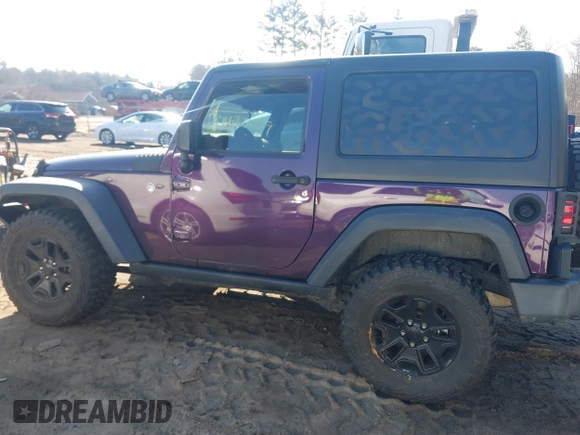 2017 Jeep Wrangler Sport with VIN 1C4AJWAG7HL571463, listed as a IAAI auction lot 41633259 with 130,406 mi miles and . Bid and sale history available at DreamBid. Image 14.