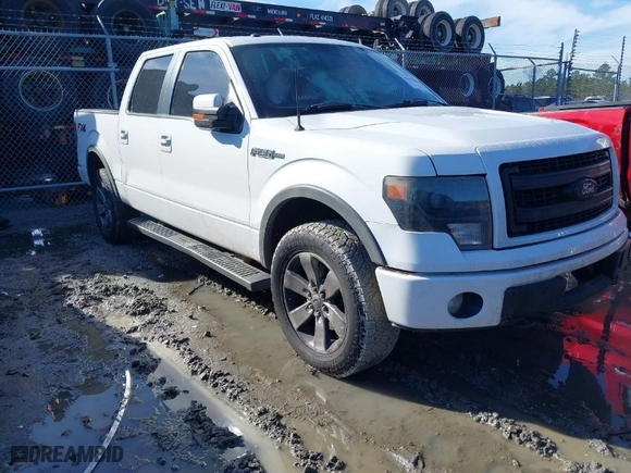2013 Ford F-150 XL with VIN 1FTFW1ET4DKF24134, listed as a IAAI auction lot 41411293 with 289,430 mi miles. Bid and sale history available at carsss.com. Image 1.