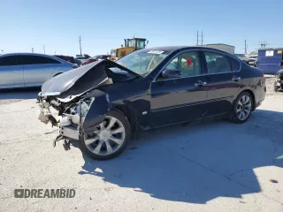 2006 Infiniti M Sport z VIN JNKAY01E26M117571, wystawiony jako Copart lot #49847225 z przebiegiem Nie podano mil oraz Szkoda całkowita • Salvage title. Historia ofert i sprzedaży dostępna na DreamBid. Obrazek 1.