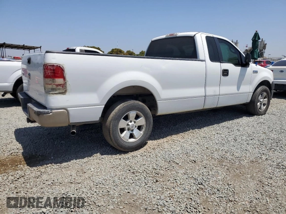 2005 Ford F-150 XL with VIN 1FTRF12255NB53669, listed as a Copart auction lot 61636135 with 156,562 mi miles and Salvage title. Bid and sale history available at DreamBid. Image 3.