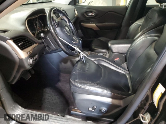 2017 Jeep Cherokee Limited with VIN 1C4PJMDS1HW625269, listed as a Copart auction lot 57131095 with 113,063 mi miles and Salvage title. Bid and sale history available at DreamBid. Image 7.
