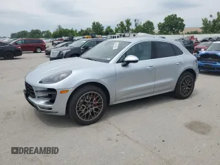 2016 Porsche Macan Turbo with VIN WP1AF2A53GLB90280, listed as a Copart auction lot 59612495 with 104,322 mi miles and Salvage title. Bid and sale history available at DreamBid. Image 1.